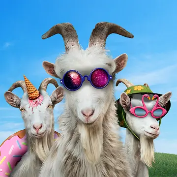 Goat Simulator 3 MOD APK Download Logo